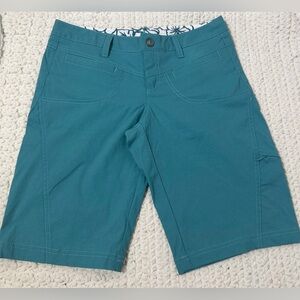 Athleta#Elegant Teal Women's Bermuda Shorts